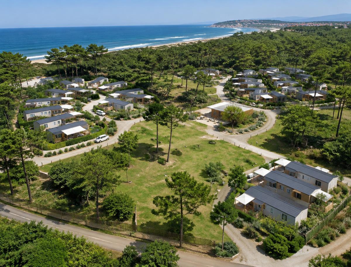 Camping atlántico organizado por sectores operativos