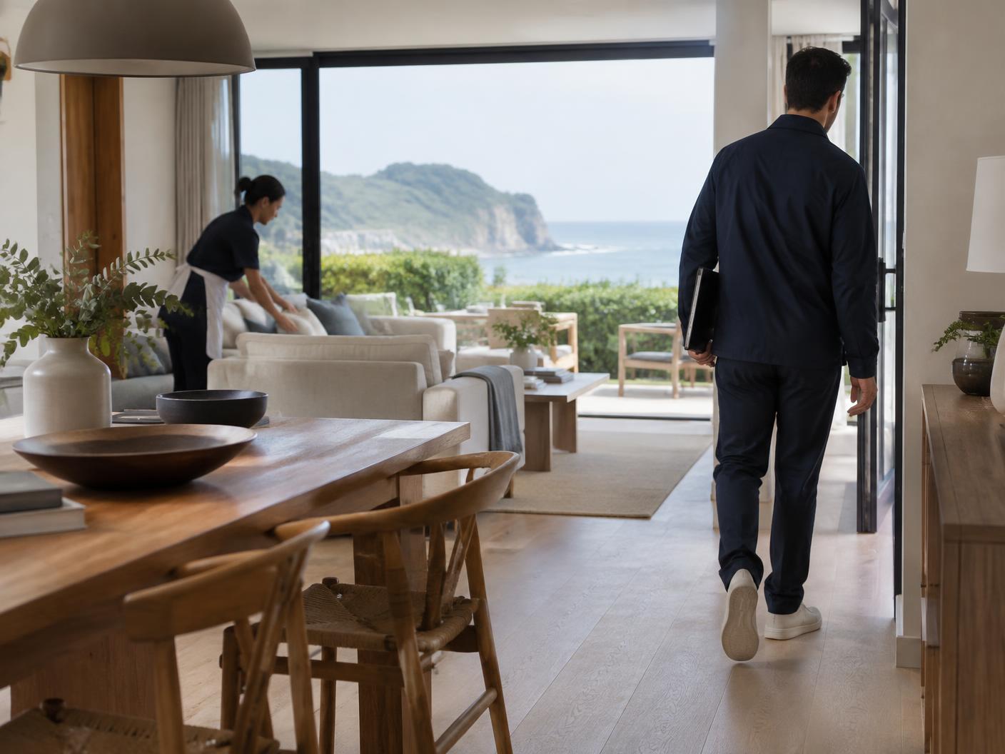 Vivienda costera preparada tras un acceso profesional coordinado